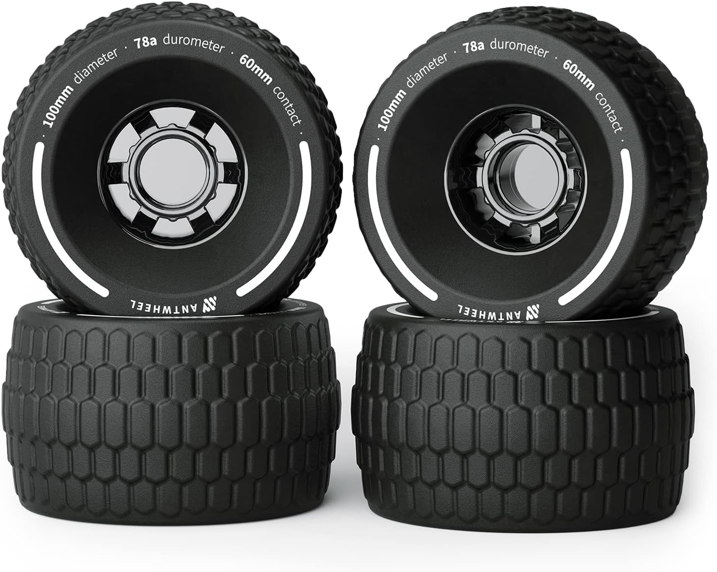 All-Terrain Longboard Wheels 100mm Electric Skateboard Wheels